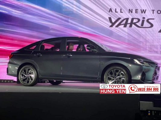 Toyota Vios 2023 mới ra mắt tại Thái Lan