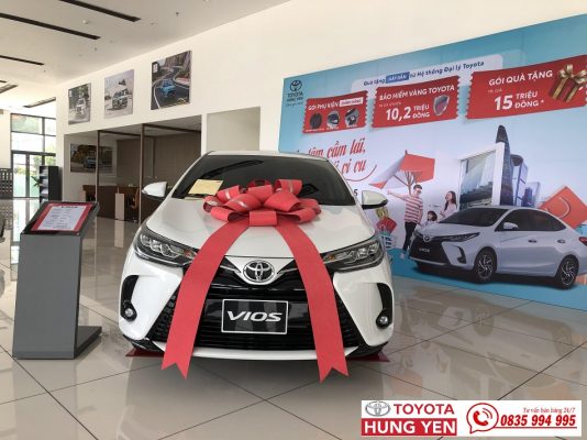 Toyota Vios Khuyến mại với nhiều ưu đãi